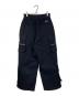 DANKE SCHON (ダンケ シェーン) PREMIUM SUPER STRETCH TC BLACK WIDE ZIP POCKET PANT ブラック サイズ:28 未使用品：8000円