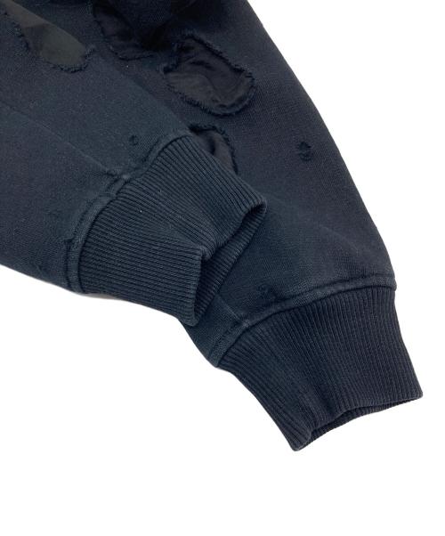 GIVENCHY（ジバンシィ）GIVENCHY (ジバンシィ) デストロイパーカー　フーディー ブラック サイズ:XSの古着・服飾アイテム