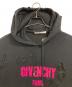 GIVENCHY (ジバンシィ) デストロイパーカー　フーディー ブラック サイズ:XS：25000円
