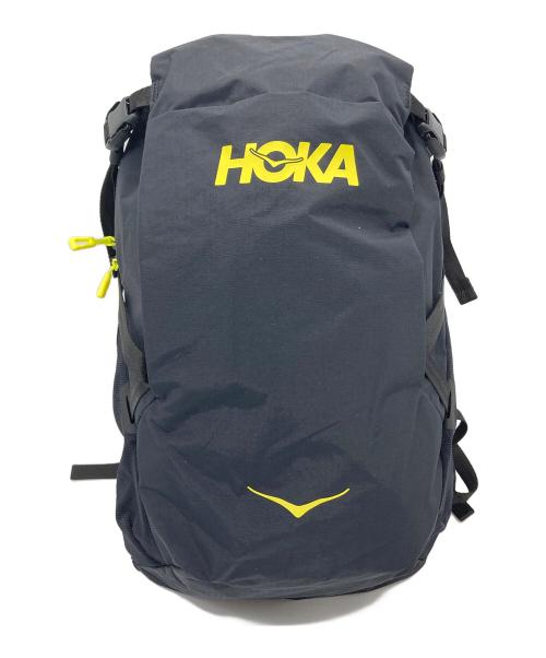 HOKA（ホカ）HOKA (ホカ) HIKE PACK 13L　ハイクパック　リュック　通勤 通学 仕事 出張 旅行 トラベル タウンユース　スポーツ　アウトドア ブラック サイズ:実寸参照の古着・服飾アイテム