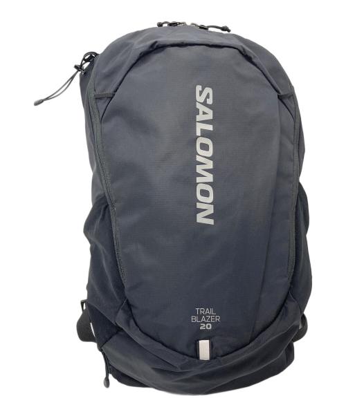 SALOMON（サロモン）SALOMON (サロモン) TRAILBLAZER  トレイルブレイザー リュック　通勤 通学 仕事 出張 旅行 トラベル タウンユース　スポーツ　アウトドア ブラック サイズ:実寸参照の古着・服飾アイテム