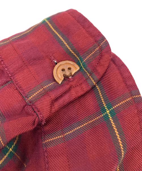 POLO RALPH LAUREN（ポロ・ラルフローレン）POLO RALPH LAUREN (ポロ・ラルフローレン) 【古着】チェックレーヨンシャツ レッド サイズ:XLの古着・服飾アイテム