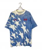 adidasアディダス）の古着「【古着】ワールドカップアメリカ代表 Tシャツ　90年代　90ｓ」｜ブルー