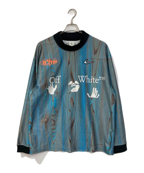 NIKE（ナイキ）NIKE (ナイキ) OFFWHITE (オフホワイト) AS NRG OFF-WHITE JERSEY グリーン サイズ:Lの古着・服飾アイテム