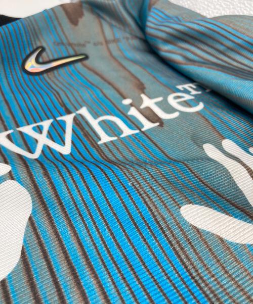 NIKE（ナイキ）NIKE (ナイキ) OFFWHITE (オフホワイト) AS NRG OFF-WHITE JERSEY グリーン サイズ:Lの古着・服飾アイテム