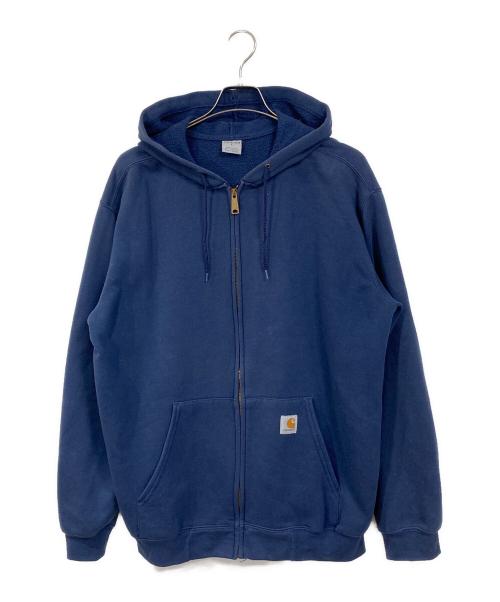 CarHartt（カーハート）CarHartt (カーハート) ジップパーカー ネイビー サイズ:Mの古着・服飾アイテム