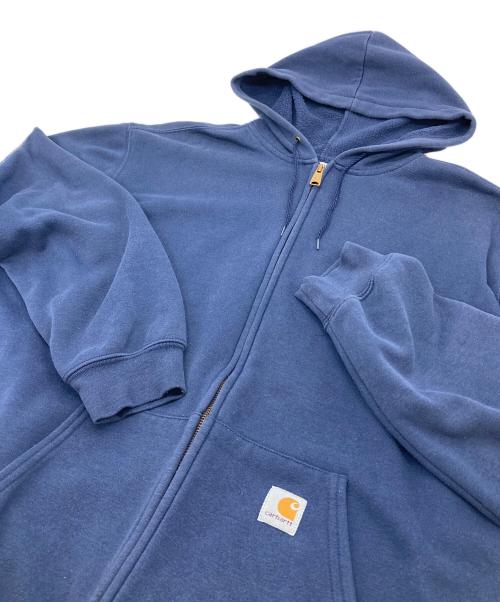 CarHartt（カーハート）CarHartt (カーハート) ジップパーカー ネイビー サイズ:Mの古着・服飾アイテム