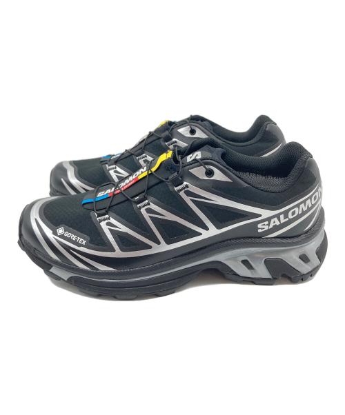SALOMON（サロモン）SALOMON (サロモン) XT-6 GTX  GORETEX ゴアテックス　防水　スポーツ　アウトドア　テック系　スニーカー　トレイルランニング ブラック サイズ:US W 7.5の古着・服飾アイテム