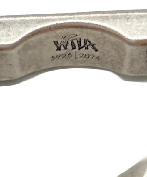 WTLA（ダブリューティーエルエー）WTLA (ダブリューティーエルエー) Montage Ring LARGE シルバー925 VINTAGE FINISH BLACK サイズ:14−15号の古着・服飾アイテム