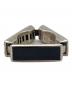 WTLA (ダブリューティーエルエー) Montage Ring LARGE シルバー925 VINTAGE FINISH BLACK サイズ:14−15号：16000円