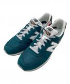 NEW BALANCEニューバランス）の古着「ローカットスニーカー　カジュアル　通勤　通学　靴」｜グリーン