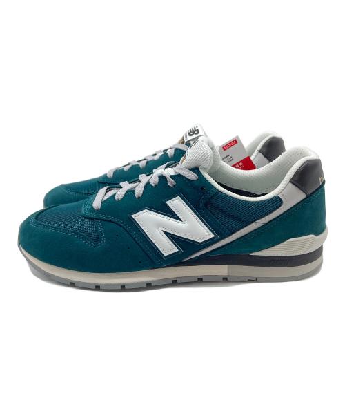 NEW BALANCE（ニューバランス）NEW BALANCE (ニューバランス) ローカットスニーカー　カジュアル　通勤　通学　靴 グリーン サイズ:US 8.5 未使用品の古着・服飾アイテム