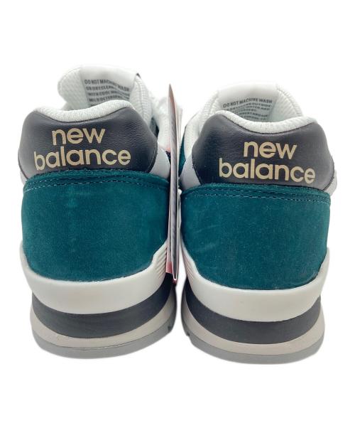 NEW BALANCE（ニューバランス）NEW BALANCE (ニューバランス) ローカットスニーカー　カジュアル　通勤　通学　靴 グリーン サイズ:US 8.5 未使用品の古着・服飾アイテム