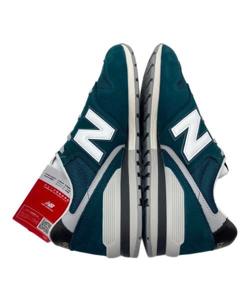 NEW BALANCE（ニューバランス）NEW BALANCE (ニューバランス) ローカットスニーカー　カジュアル　通勤　通学　靴 グリーン サイズ:US 8.5 未使用品の古着・服飾アイテム