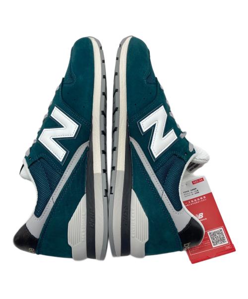 NEW BALANCE（ニューバランス）NEW BALANCE (ニューバランス) ローカットスニーカー　カジュアル　通勤　通学　靴 グリーン サイズ:US 8.5 未使用品の古着・服飾アイテム