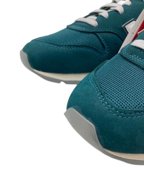 NEW BALANCE（ニューバランス）NEW BALANCE (ニューバランス) ローカットスニーカー　カジュアル　通勤　通学　靴 グリーン サイズ:US 8.5 未使用品の古着・服飾アイテム