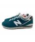 NEW BALANCE (ニューバランス) ローカットスニーカー　カジュアル　通勤　通学　靴 グリーン サイズ:US 8.5 未使用品：12000円