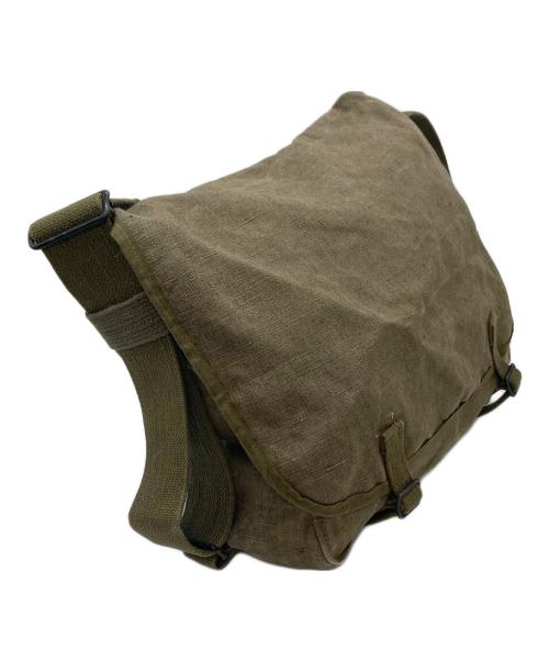 French Army（フランス軍）French Army (フランス軍) truck French army shoulder bag ショルダーバッグ カーキ サイズ:実寸参照の古着・服飾アイテム