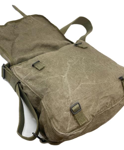 French Army（フランス軍）French Army (フランス軍) truck French army shoulder bag ショルダーバッグ カーキ サイズ:実寸参照の古着・服飾アイテム