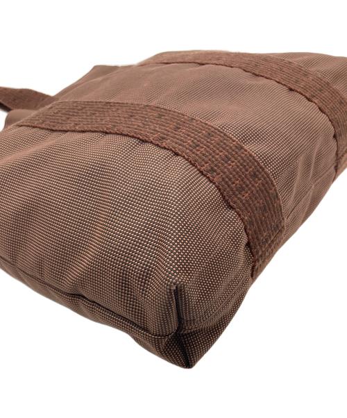 HERMES（エルメス）HERMES (エルメス) エールライン カバス トートバッグ ブラウン サイズ:実寸参照の古着・服飾アイテム