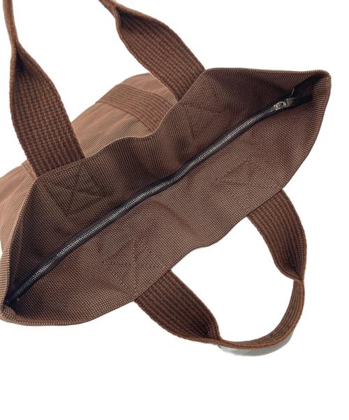 HERMES（エルメス）HERMES (エルメス) エールライン カバス トートバッグ ブラウン サイズ:実寸参照の古着・服飾アイテム