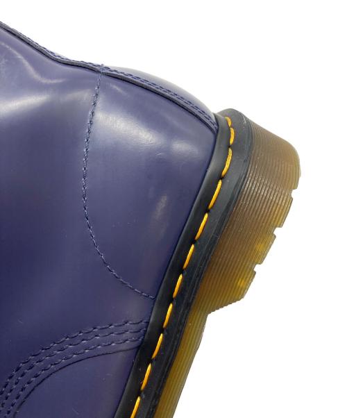 Dr.Martens（ドクターマーチン）Dr.Martens (ドクターマーチン) 8ホールブーツ　ワークブーツ パープル サイズ:UK5の古着・服飾アイテム