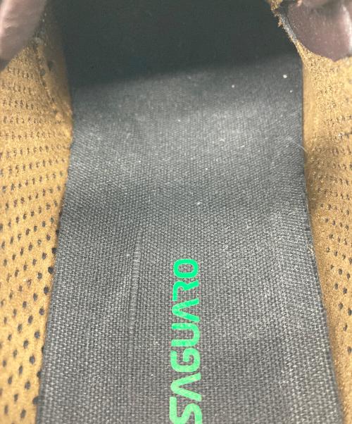 saguaro（サグアロ）saguaro (サグアロ) パンチングレザー ベアフットシューズ ブラック サイズ:40の古着・服飾アイテム