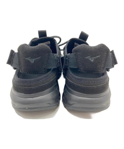 MIZUNO（ミズノ）MIZUNO (ミズノ) ウエーブエボークスウィッチスエード　スポーツ　アウトドア　サンダル ブラック サイズ:US 8.5の古着・服飾アイテム