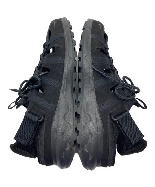 MIZUNO（ミズノ）MIZUNO (ミズノ) ウエーブエボークスウィッチスエード　スポーツ　アウトドア　サンダル ブラック サイズ:US 8.5の古着・服飾アイテム