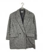 MAISON SPECIALメゾンスペシャル）の古着「Shaggy Jacket  シャギージャケット　アウター」｜グレー