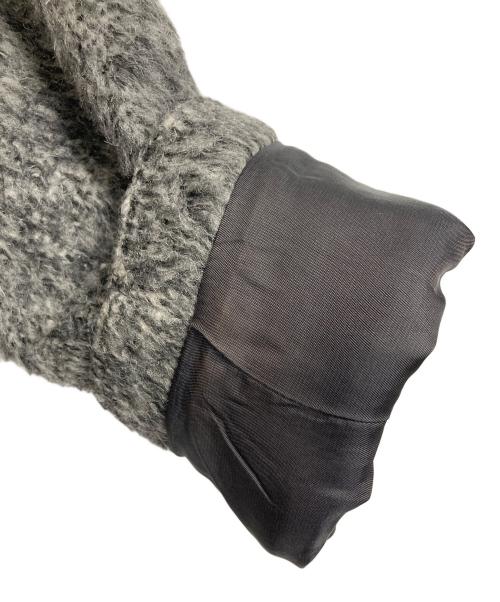 MAISON SPECIAL（メゾンスペシャル）MAISON SPECIAL (メゾンスペシャル) Shaggy Jacket  シャギージャケット　アウター グレー サイズ:38の古着・服飾アイテム