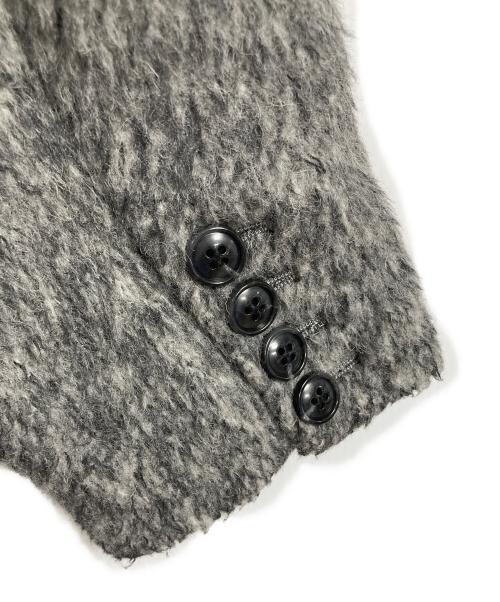 MAISON SPECIAL（メゾンスペシャル）MAISON SPECIAL (メゾンスペシャル) Shaggy Jacket  シャギージャケット　アウター グレー サイズ:38の古着・服飾アイテム