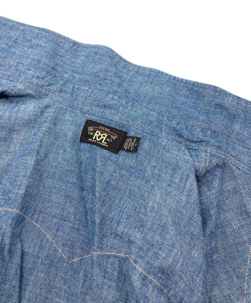 RRL（ダブルアールエル）RRL (ダブルアールエル) ウェスタンシャンブレーシャツ　長袖シャツ インディゴ サイズ:2の古着・服飾アイテム