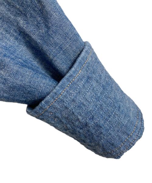 RRL（ダブルアールエル）RRL (ダブルアールエル) ウェスタンシャンブレーシャツ　長袖シャツ インディゴ サイズ:2の古着・服飾アイテム