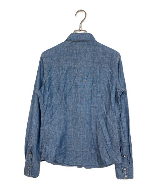 RRL（ダブルアールエル）RRL (ダブルアールエル) ウェスタンシャンブレーシャツ　長袖シャツ インディゴ サイズ:2の古着・服飾アイテム