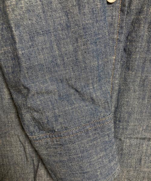 RRL（ダブルアールエル）RRL (ダブルアールエル) ウェスタンシャンブレーシャツ　長袖シャツ インディゴ サイズ:2の古着・服飾アイテム