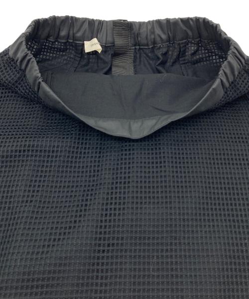 chieko（チエコ）chieko (チエコ) 1013. mesh skirt  メッシュスカート　ロングスカート　日本製 ブラック サイズ:38の古着・服飾アイテム