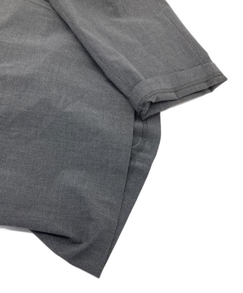 mizuiro-ind（ミズイロインド）mizuiro-ind (ミズイロインド) 26AW レイヤードラップパンツ　デザインパンツ　日本製 グレー サイズ:実寸参照の古着・服飾アイテム