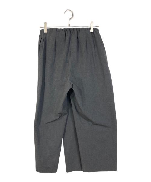 mizuiro-ind（ミズイロインド）mizuiro-ind (ミズイロインド) 26AW レイヤードラップパンツ　デザインパンツ　日本製 グレー サイズ:実寸参照の古着・服飾アイテム