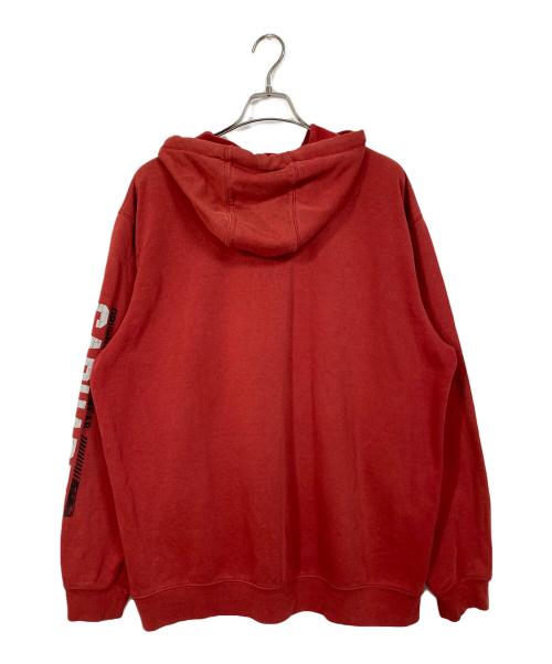 CarHartt（カーハート）CarHartt (カーハート) メキシコ製パーカー レッド サイズ:XLの古着・服飾アイテム