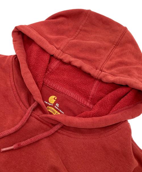 CarHartt（カーハート）CarHartt (カーハート) メキシコ製パーカー レッド サイズ:XLの古着・服飾アイテム