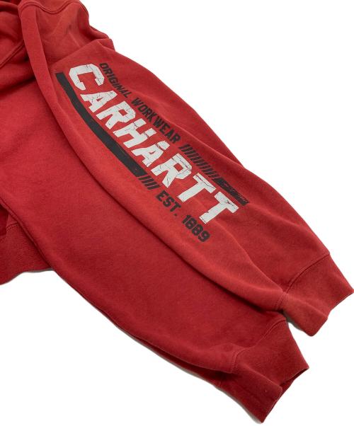 CarHartt（カーハート）CarHartt (カーハート) メキシコ製パーカー レッド サイズ:XLの古着・服飾アイテム