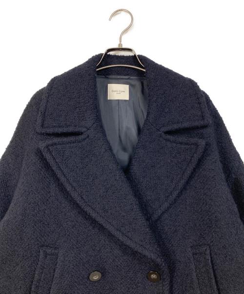 Demi-Luxe Beams（デミルクス ビームス）Demi-Luxe Beams (デミルクス ビームス) ループツイード ピーコート ネイビー サイズ:38 未使用品の古着・服飾アイテム
