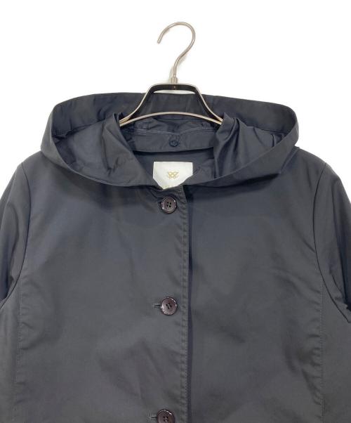 AMACA（アマカ）AMACA (アマカ) 2WAYフードコート ブラック サイズ:38の古着・服飾アイテム