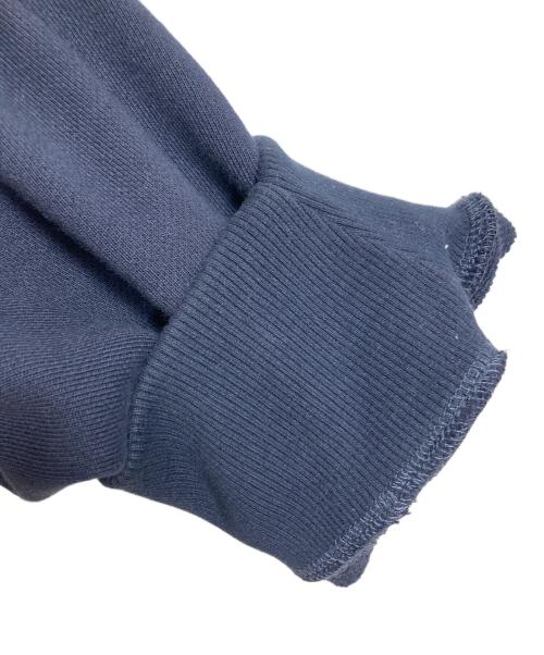 ESIÓ（エシオ）esio (エシオ) Edge forme ZIP hoodie  エッジフォルムジップフーディー  パーカー　ダブルジップ ネイビー サイズ:FREEの古着・服飾アイテム