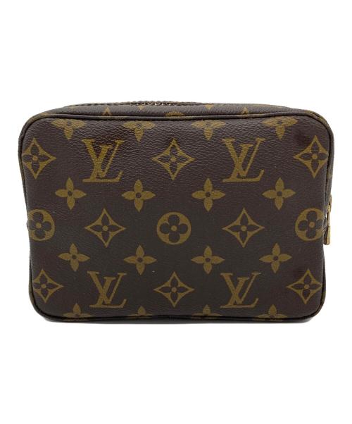 LOUIS VUITTON（ルイ ヴィトン）LOUIS VUITTON (ルイ ヴィトン) モノグラム トゥルース トワレット18 ブラウン サイズ:実寸参照の古着・服飾アイテム