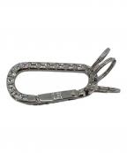 uniform experimentユニフォームエクスペリメント）の古着「ZIRCONIA CARABINER　ジルコニアカラビナ　キーホルダー　日本製」｜シルバー