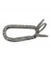 uniform experiment（ユニフォームエクスペリメント）の古着「ZIRCONIA CARABINER　ジルコニアカラビナ　キーホルダー　日本製」｜シルバー