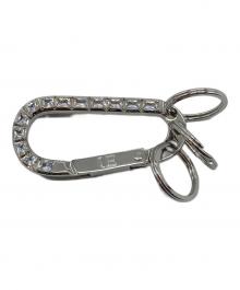 uniform experiment（ユニフォームエクスペリメント）の古着「ZIRCONIA CARABINER  ジルコニアカラビナ  キーホルダー　日本製」｜シルバー