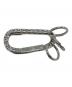 uniform experiment（ユニフォームエクスペリメント）の古着「ZIRCONIA CARABINER  ジルコニアカラビナ  キーホルダー　日本製」｜シルバー